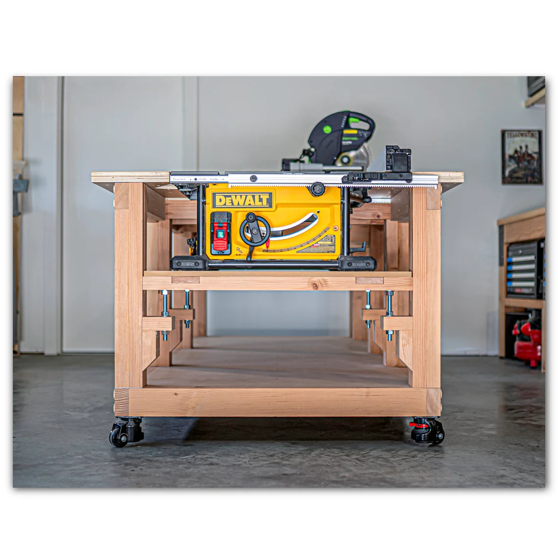 Ultimate 3-in-1 Workbench Plan