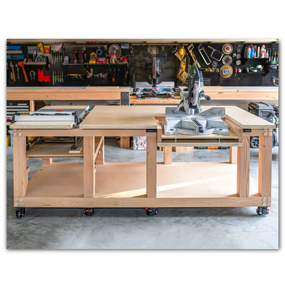 Ultimate 4-in-1 Workbench Plan