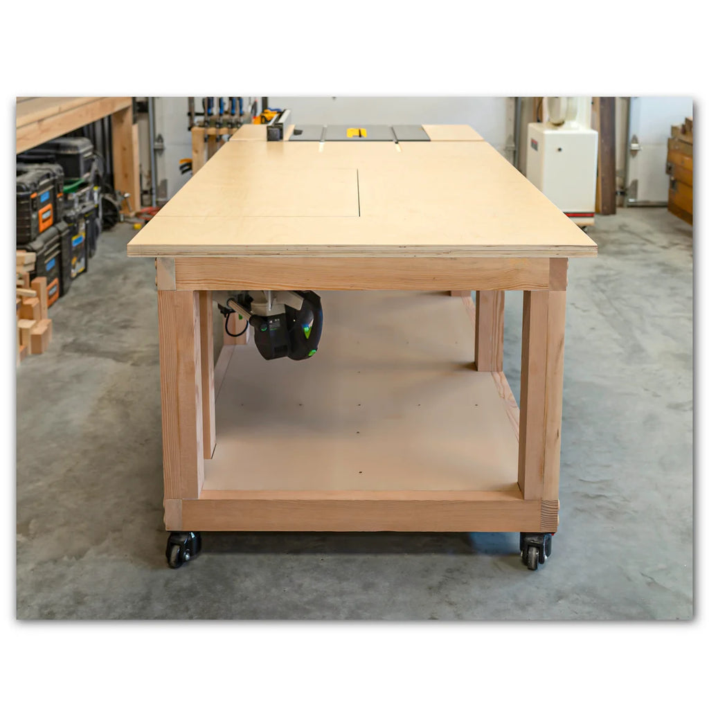 Ultimate 4-in-1 Workbench Plan