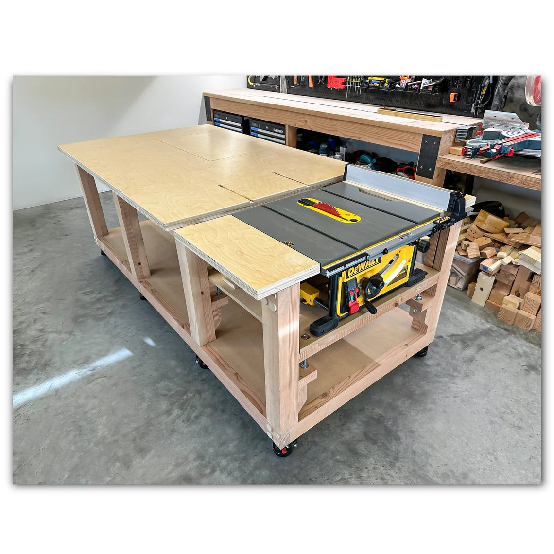 Ultimate 3-in-1 Workbench Plan
