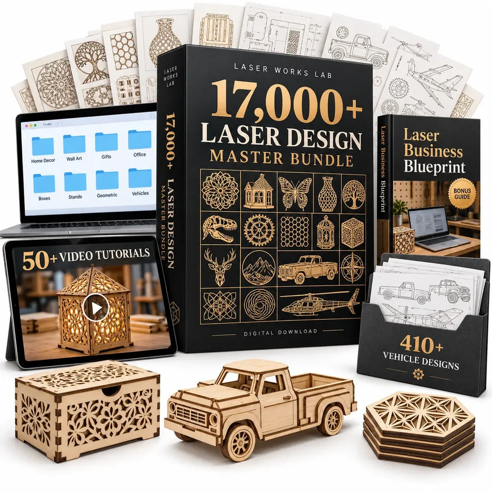 Laser Cutting & Engraving Master Bundle