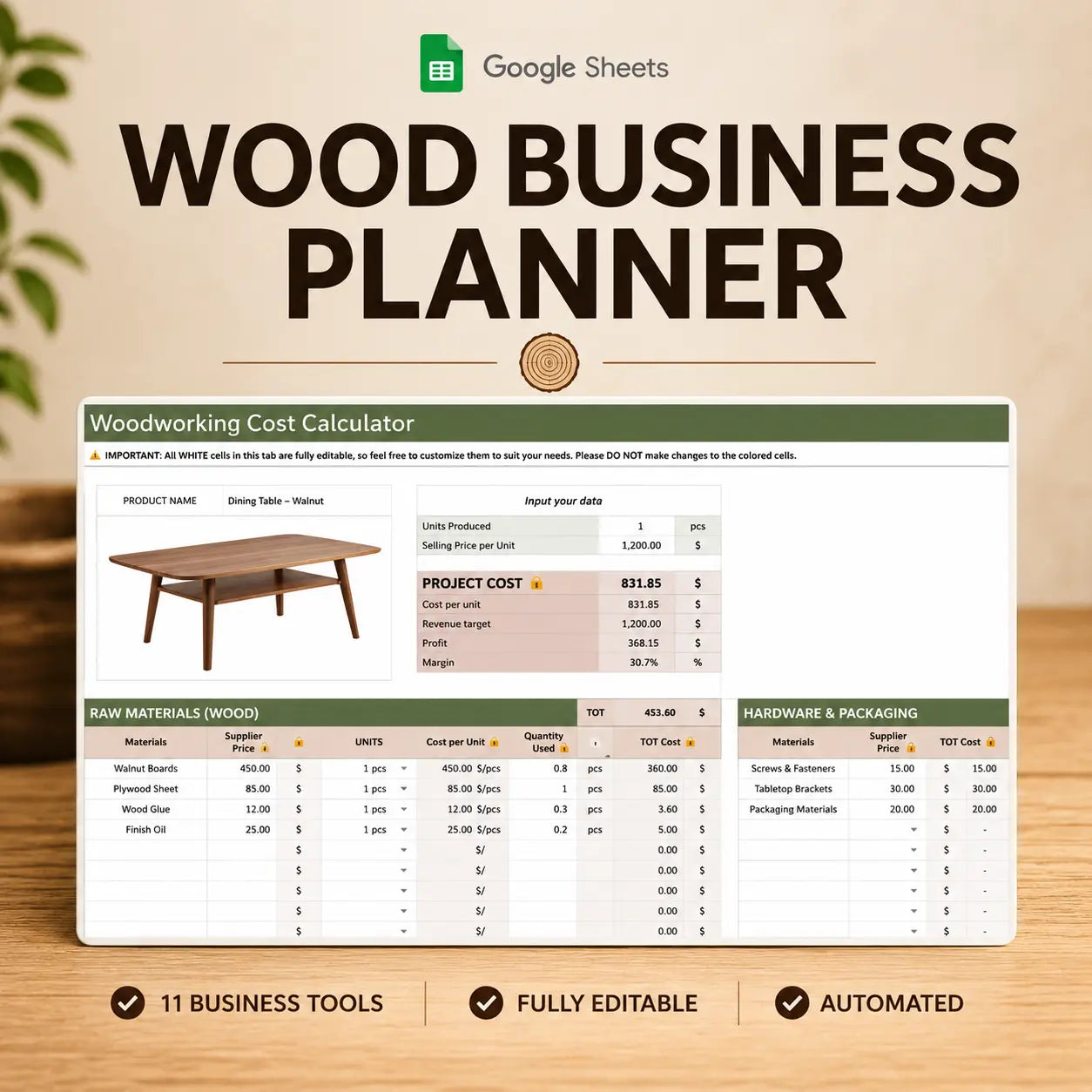 Woodshop Business System™